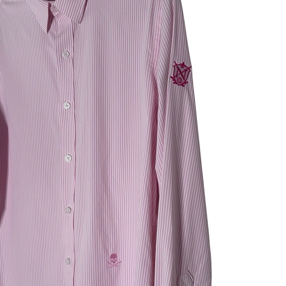 Mens G/Fore Striped Button Down L
*Embroidered Logo on sleeve - Picture 3 of 6